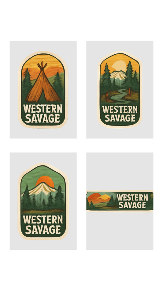 Wilderness stickers